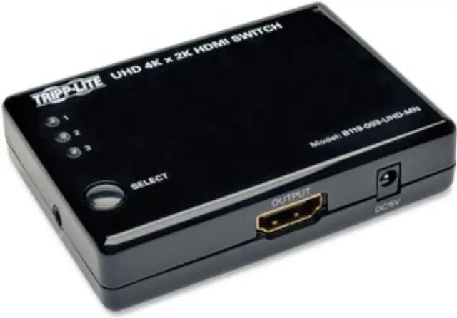 Main image of Tripp Lite 3 Port Hdmi Mini Switch For Video And Audio 4K X 2K Uhd 30 Hz