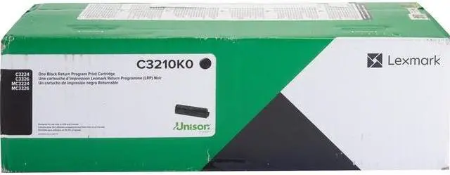 Alt view image 7 of 15 - LEXMARK C3210K0 Toner Black