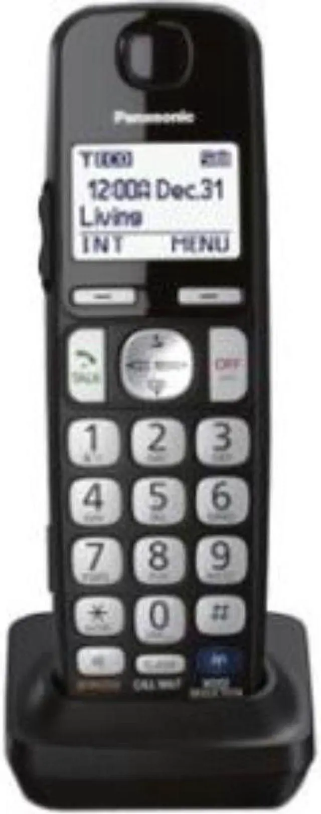 Alt view image 7 of 13 - Panasonic KX-TGEA20S New DECT 6.0 Technology Additional Digital Cordless Handset for KX-TGC21, KX-TGD21, & KX-TGE27 Series