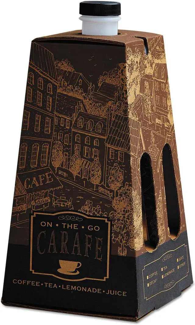 Alt view image 3 of 3 - SCT SCH0196 On-The-Go Carafe, 96 Oz, Mutlicolored, 16/Carton