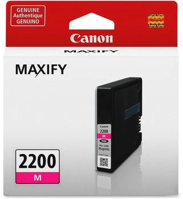 Alt view image 11 of 16 - Canon PGI-2200 Magenta Pigment Ink Tank #9305B001