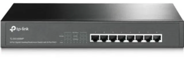 Alt view image 14 of 20 - TP-Link TL-SG1008MP - switch - 8 ports - unmanaged - rack-mountabl (TL-SG1008MP)
