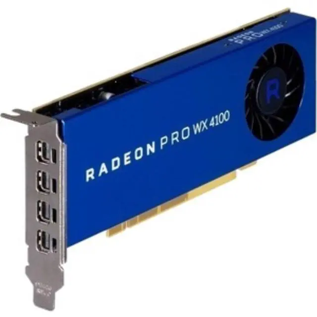 Alt view image 3 of 3 - Dell Radeon Pro WX 4100 Graphic Card - 4 GB GDDR5 - Low-profile