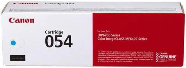 Alt view image 5 of 18 - Canon 054 Toner Cartridge Cyan 3023C001