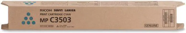 Main image of RICOH-STRATEGIC 841816 RICOH CYAN TONER CARTRIDGE FOR USE IN MPC3003 MPC3004 MPC3004EX MPC3503 MPC3504