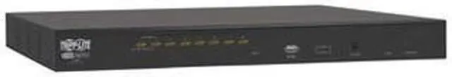 Alt view image 9 of 16 - Tripp Lite NetDirector 8-Port 1U Rack-Mount KVM Switch