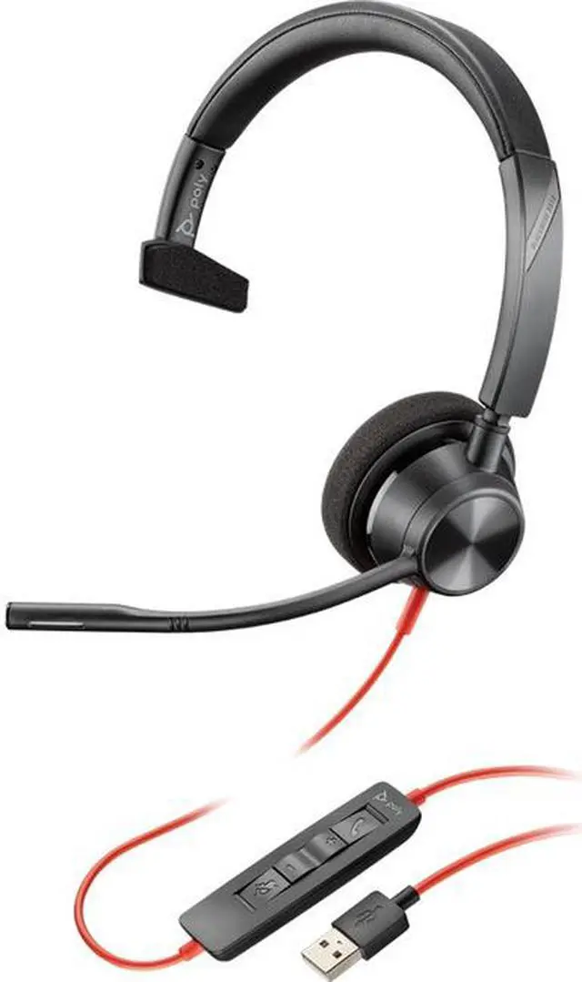 Alt view image 2 of 7 - PLANTRONICS 213928-01 Blackwire 3310, BW3310 USB-A