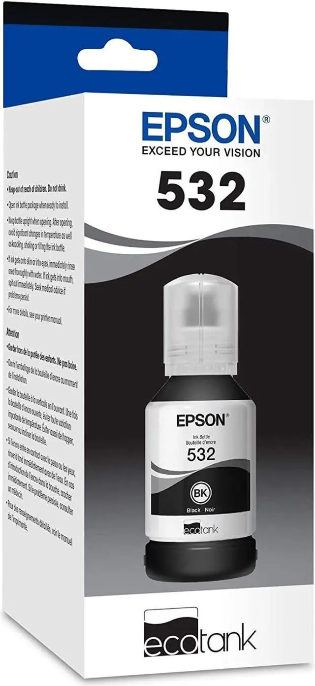 Alt view image 5 of 6 - Epson EcoTank 532 - Ultra High Capacity - black - original - ink refill - for EcoTank ET-M1170, ET-M2170, ET-M3170