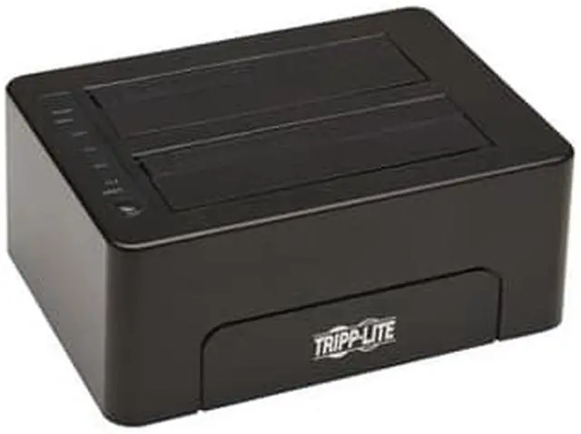 Alt view image 9 of 15 - Tripp Lite U339-E02 Drive Enclosure USB 3.0 Type B External Drive Enclosure