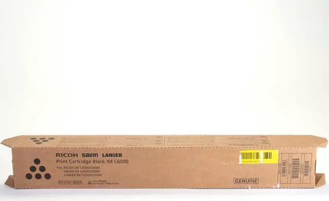 Alt view image 2 of 4 - Black Toner Cartridge for Ricoh 842279 IM C4500, IM C6000, Genuine Ricoh Brand