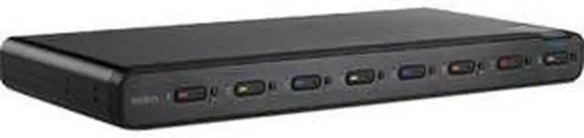 Alt view image 7 of 7 - Belkin Advanced Secure DVI-I KVM Switch; 8-Port Plus
