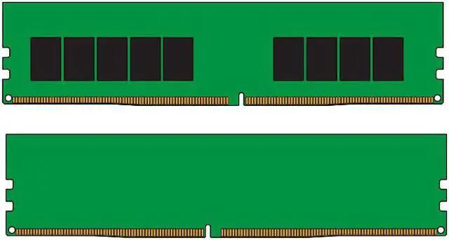 Alt view image 2 of 16 - Kingston 8GB DDR4 2666MHz 288pin ECC DIMM Memory Module KSM26ES88HD