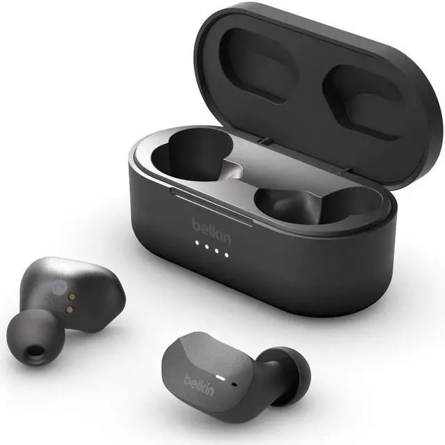 Main image of Belkin AUC001BTBK SoundForm True Wireless In-Ear Headphones - Black