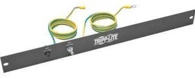 Alt view image 7 of 12 - TRIPP LITE SRGROUNDPANELBC Rack Enclosure / Open Frame Server Cabinet ESD Grounding Panel 1U
