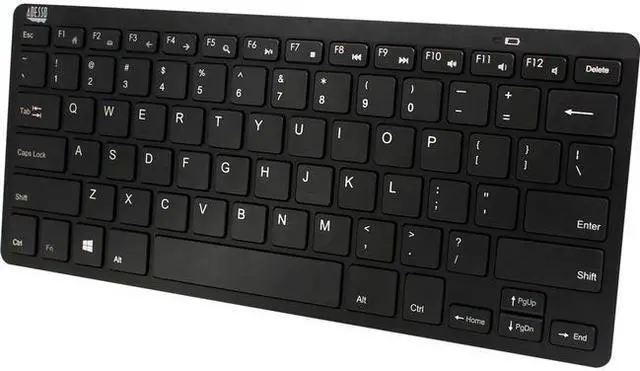 Main image of Adesso Bluetooth Wireless SlimTouch Mini Keyboard WKB1100BB