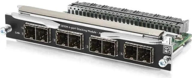 Main image of HPE JL084A Aruba 3810M 4-port Stacking Module