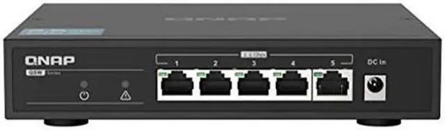 Alt view image 5 of 13 - Qnap QSW-1105-5T-US Unmanaged Switch