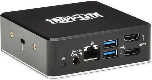 Alt view image 2 of 20 - Tripp Lite USB C Dock Dual Display HDMI USB 3.2  Hub U442DOCK20B
