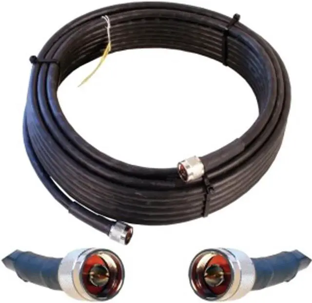 Alt view image 6 of 6 - Wilson 60Ft Wilson400 Ultra Low Loss Coax Cable (Equivalent To Lmr400- N Male - N Male)