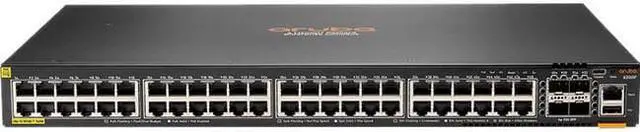 Alt view image 2 of 8 - HPE Aruba 6200F 48G Class4 PoE 4SFP+ 740W Switch - switch - 52 ports -  (JL728A)