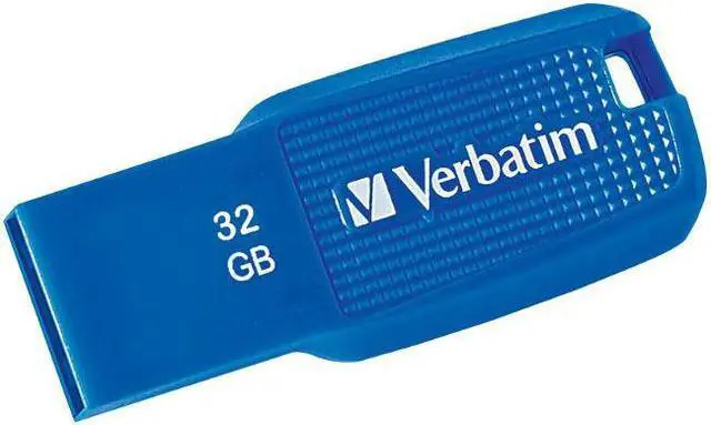 Alt view image 2 of 13 - VERBATIM CORPORATION 70878 VERBATIM 32GB ERGO USB 3.0 BLUE