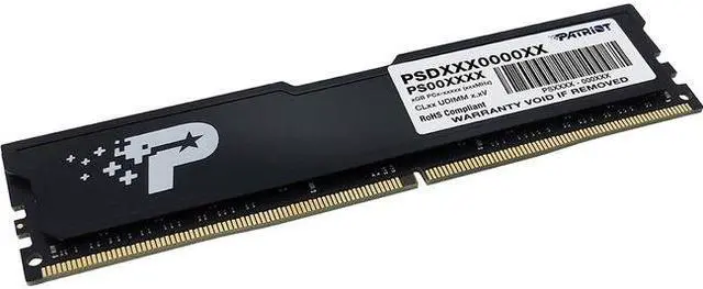 Alt view image 6 of 19 - Patriot Memory Signature Line 8GB (1x8GB) DDR4 2666MHz (PC4-21300) UDIMM Memory Module 1.2V - PSD48G266681
