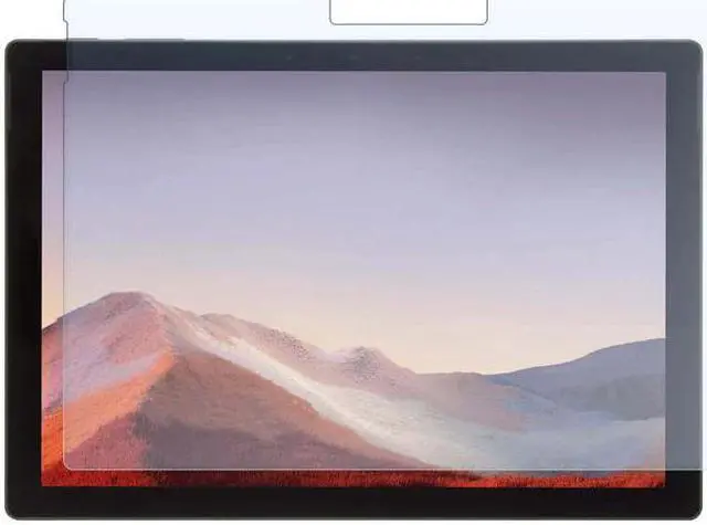 Alt view image 2 of 5 - Targus Tempered Glass Screen Protector for Microsoft Surface Pro 7+ and 7 - Durable and Scratch-Resistant Screen Protection