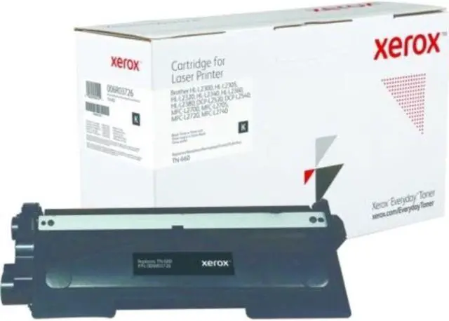 Alt view image 5 of 6 - Xerox 006R03726 Compatible Toner Cartridge Replaces Brother Mono TN-660 Standard Yield
