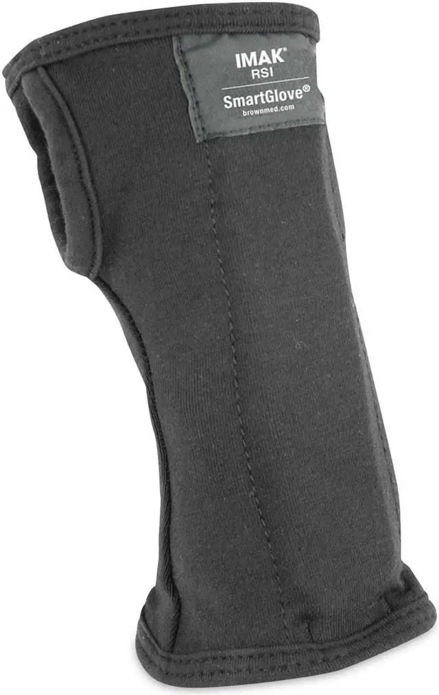 Alt view image 9 of 13 - Imak SmartGlove Wrist Wrap Small Black A20125