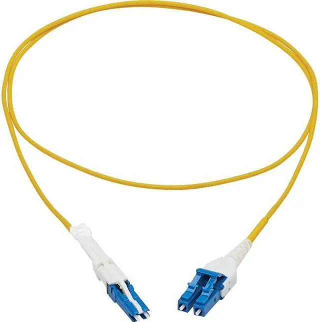 Main image of Tripp Lite Duplex Singlemode 400Gb Fiber Optic Cable OS2 LSZH CS-UPC LC-UPC 1M N381L01M