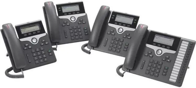 Alt view image 3 of 3 - Cisco Spare Narrowband Handset for Cisco IP Phone 7811 CPDXHSNB