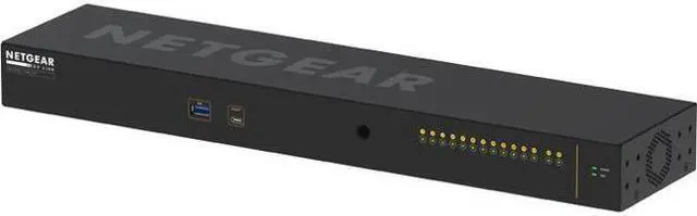 Alt view image 4 of 4 - NETGEAR 12x2.5G and 2xSFP+ Managed Switch | AV Line M4250-12M2XF, MSM4214X