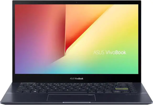 Alt view image 2 of 6 - ASUS VivoBook Flip AMD Ryzen 5 4500U 8GB Memory 256 GB PCIe SSD AMD Radeon Graphics 14.0" Touch Screen 1920 x 1080 Convertible 2-in-1 Laptop Windows 10 Home 64-bit TM420IA-XB51T