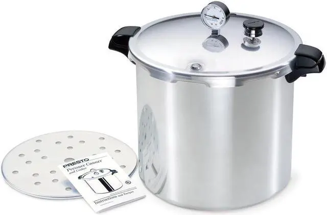 Alt view image 5 of 20 - Presto 01784 23-Quart Induction Compatible Pressure Canner