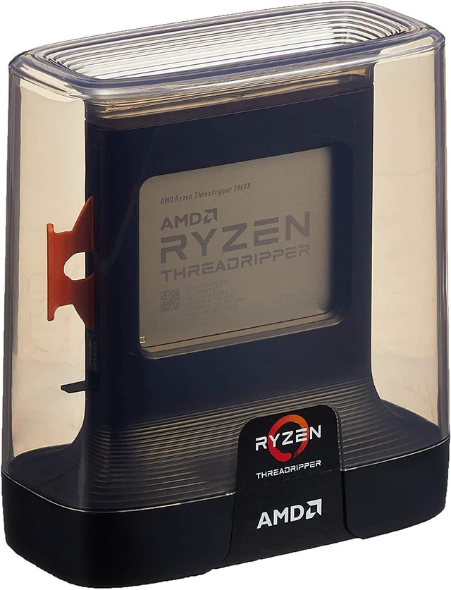 Alt view image 4 of 7 - AMD RYZEN Threadripper 3960X 24/48 128MB CACHE(24-Core/48-Thread) Processor 4.5 GHz Max Boost sTRX4 OEM Tray