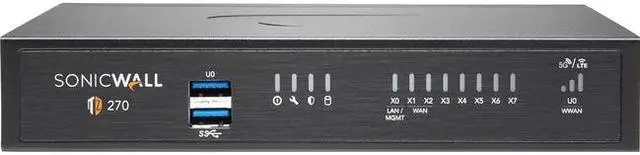 Main image of SonicWall TZ270 Firewall (Gen 7) w/ Secure Upgrade Plus (2-Year Advanced Protection Security Suite) | 02-SSC-6844