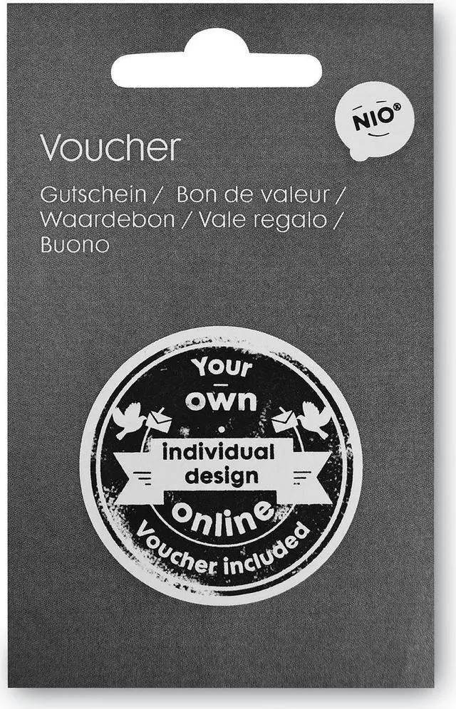 Main image of Custom Stamp Voucher, For Use with NIO 071509 Stamp 071596