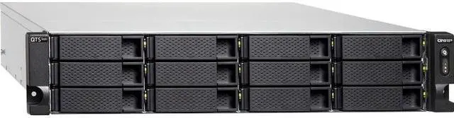 Alt view image 2 of 10 - TS-h1283XU-RP-E2236-32G-US QNAP 12-Bay QTS hero NAS