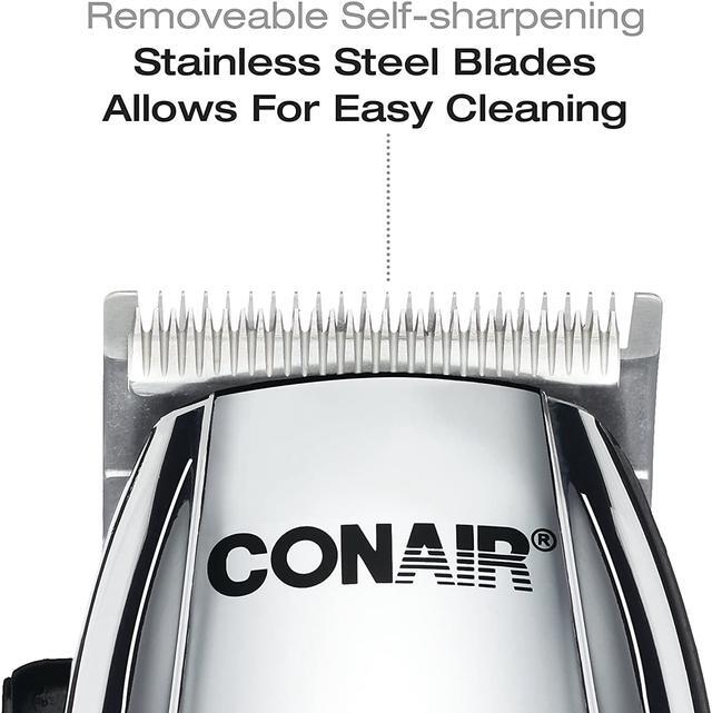Alt view image 6 of 8 - Conair HC318RV  22-Piece Cord/Cordless Rechargeable Haircut Kit, 1 set