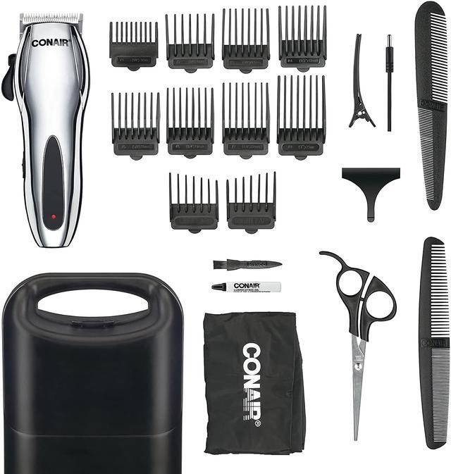 Alt view image 4 of 8 - Conair HC318RV  22-Piece Cord/Cordless Rechargeable Haircut Kit, 1 set
