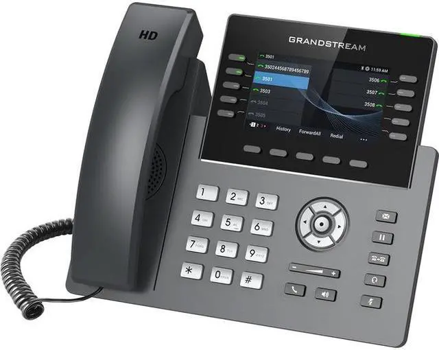 Alt view image 2 of 6 - Grandstream - GRP2615 - 10-line Carrier-grade Ip Phone Zero-touch Provisioning For Mass