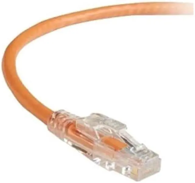 Alt view image 7 of 7 - GigaTrue 3 CAT6 550-MHz Lockable Patch Cable (UTP), Orange, 20-ft. (6.0-m)