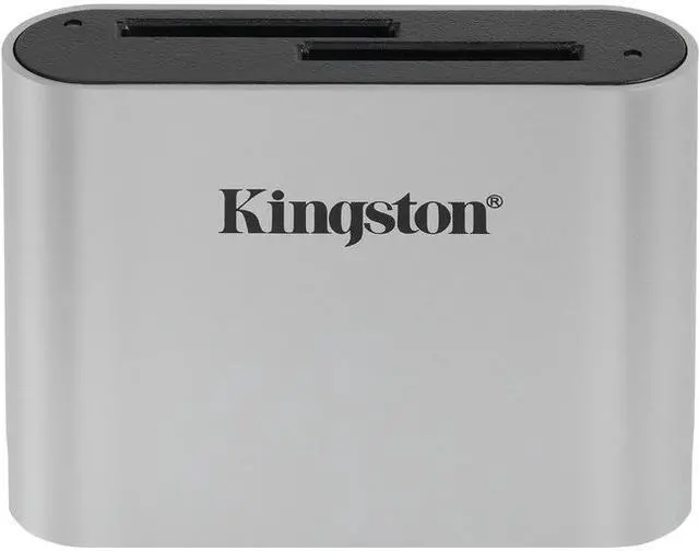 Main image of Kingston USB3.2 Gen1 Workflow Dual-Slot SDHC/SDXC UHS-II Card Reader WFSSD