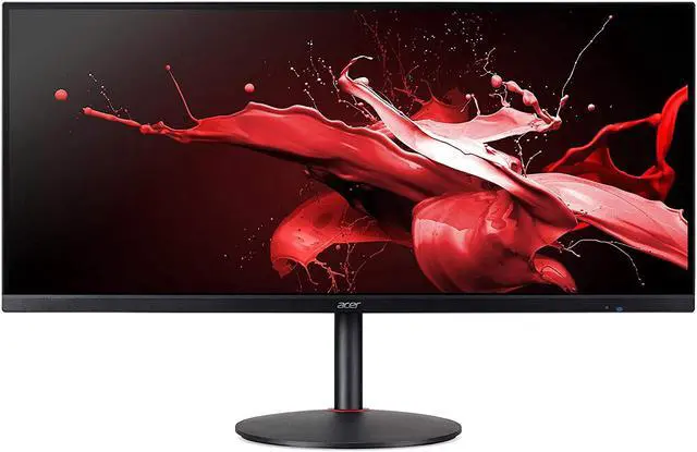 Alt view image 9 of 12 - Acer Nitro XV340CK 34" 144Hz 1ms IPS UWQHD 2K Gaming Monitor 3440 x 1440 Widescreen AMD FreeSync Technology 21:9, 2x HDMI, 2x DisplayPort, USB 3.0