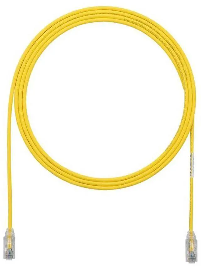 Alt view image 3 of 7 - Panduit UTP28SP1YL 1 ft. Cat 6 Yellow Network Ethernet Cable