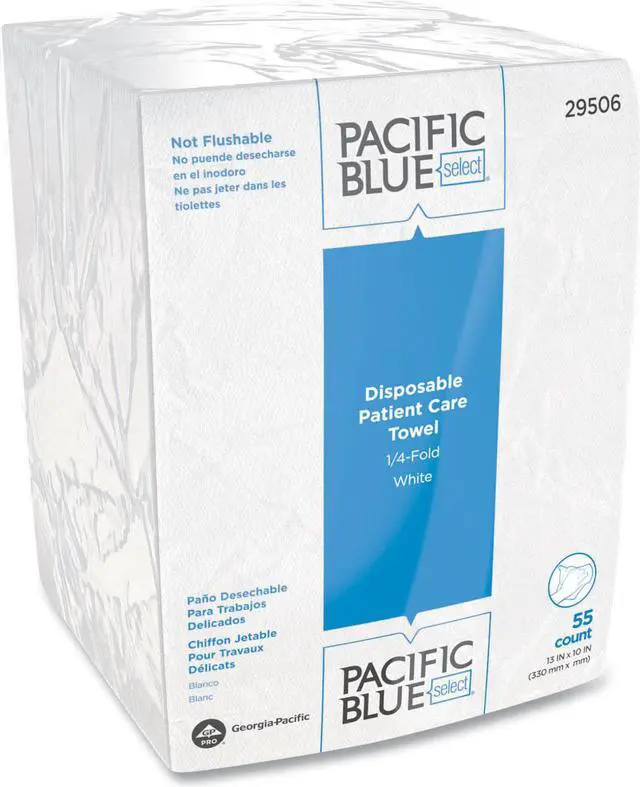 Main image of Georgia Pacific Professional Wiper,Wsclth,A300,1/4f,Wh 29506