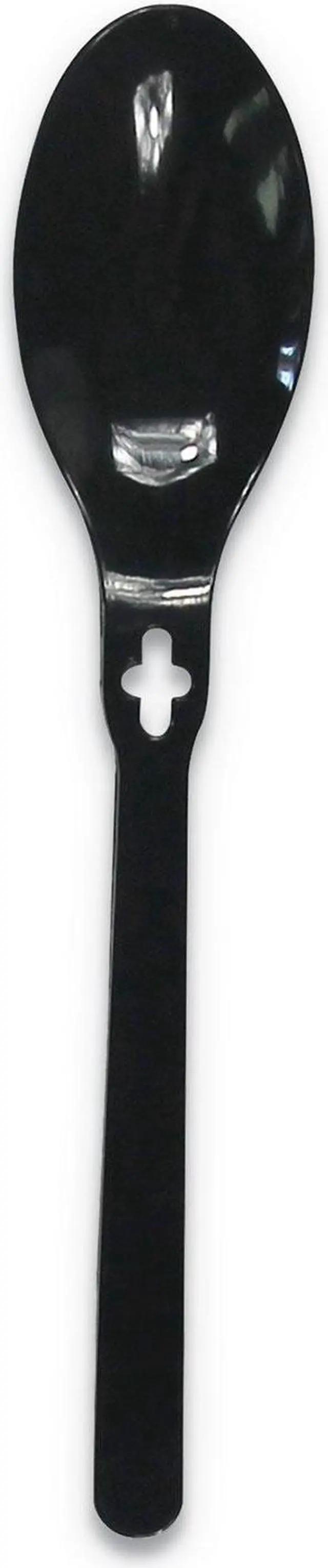 Main image of Spoon WeGo Polystyrene Spoon Black 1000/Carton 54101100