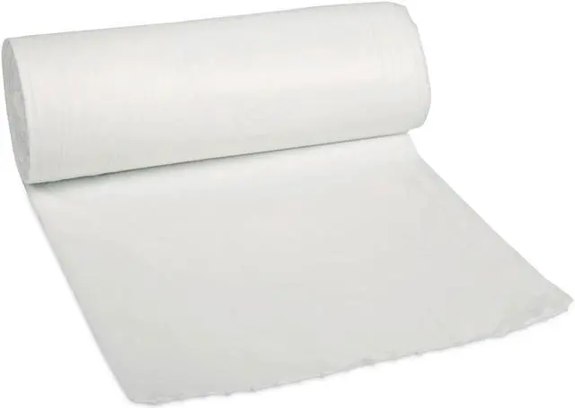 Main image of Boardwalk Repro Low-Density Can Liners 30 Gal White 10 Bags/Roll