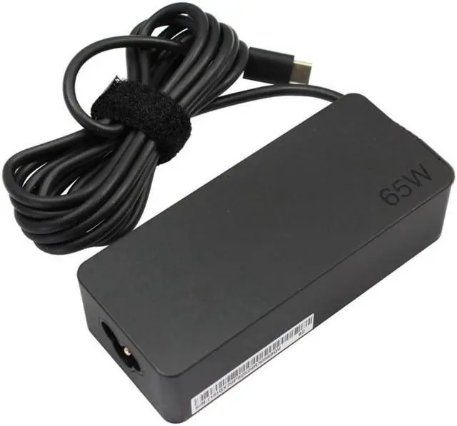 Alt view image 2 of 5 - Lenovo 65W Standard AC Adapter (USB Type-C)- EU/INA/VIE/ROK