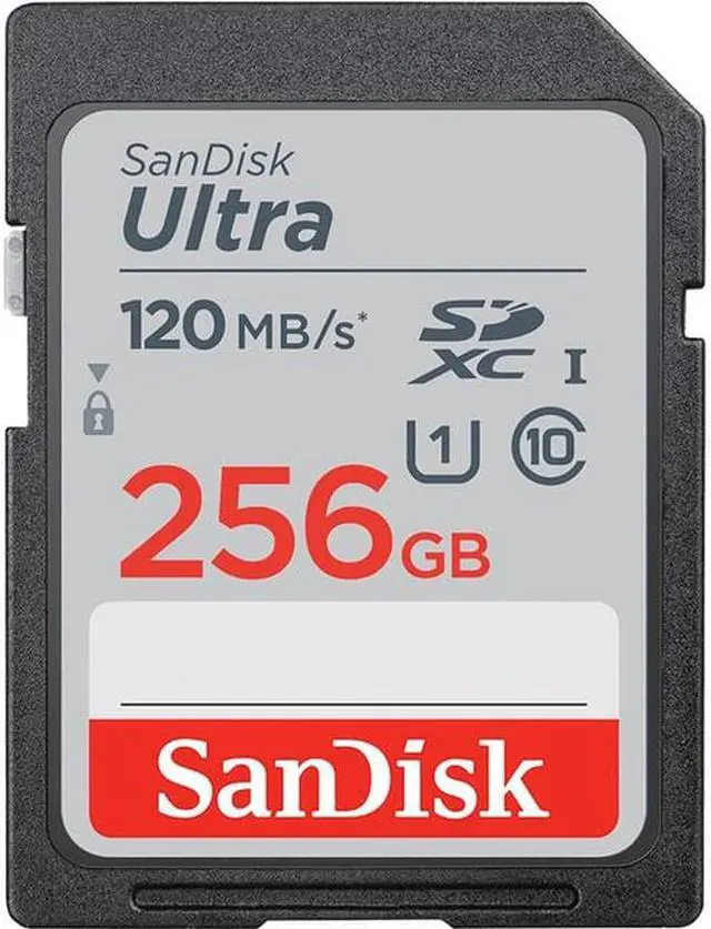 Alt view image 7 of 8 - SanDisk Ultra SDXC Memory Card 256GB Class 10UHSI 120MBS